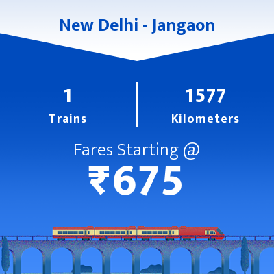 New Delhi To Jangaon Trains